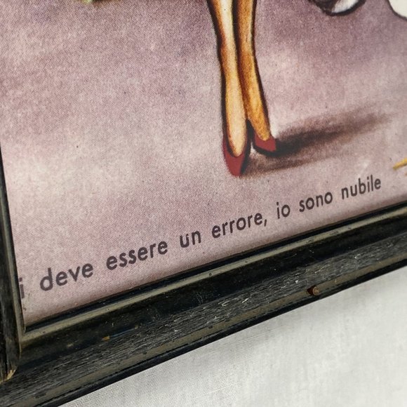 Italian pulp style humorous vintage print "there must be a mistake!" - Picture 6 of 7